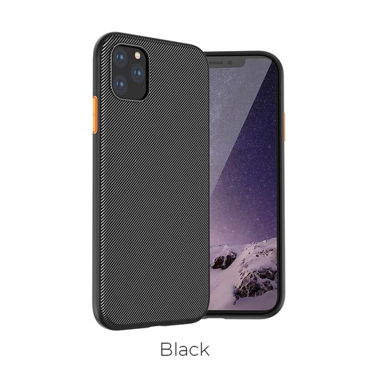 Apple iPhone 11 Pro Max HOCO Star Lord TPU - Fekete - Defender/Ütésálló