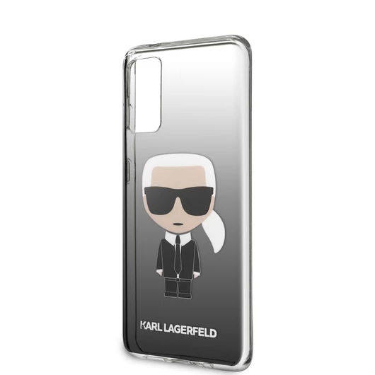 Samsung S20 Plus KARL LAGERFELD KLHCS67TRDFKBK TPU Hátlap - Fekete