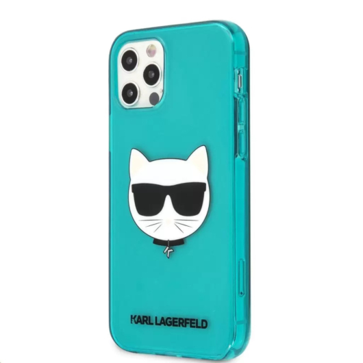 Karl Lagerfeld tok kék (KLHCP12LCHTRB) Apple Iphone 12 Pro Max készülékhez
