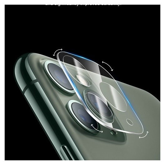 iPhone 12 Pro kamera védő üvegfólia - Átlátszó