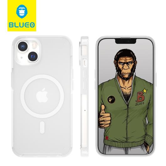 Magsafe iPhone 13 Pro Max ultravékony tok - Blueo Ape - Átlátszó