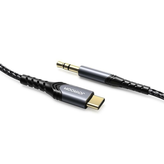 USB Type-C Hi-Fi Audió 2M Kábel - JOYROOM SY-A03 - Fekete