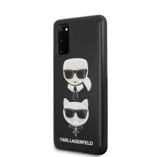 Karl Lagerfeld tok fekete (KLHCS62KICKC) Samsung S20 készülékhez