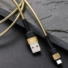 Kép 2/3 - Joyroom S-M363 King Kong USB Type-C 1.2M Adatkábel - Arany - Quick Charge/Gyorstöltés