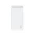 Kép 1/3 - Joyroom D-QP182 Two Way PD QC 3.0 + PD 10000 mAh Powerbank - Fehér - QC 3.0 + PD Gyorstöltés