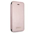 Kép 1/3 - Apple iPhone 12 Mini GUESS GUFLBKSP12SIGLRG Könyvtok - Rose Gold