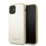 Kép 1/3 - Apple iPhone 11 Pro Max GUESS GUHCN65IGLGO Bőr Hátlap - Arany